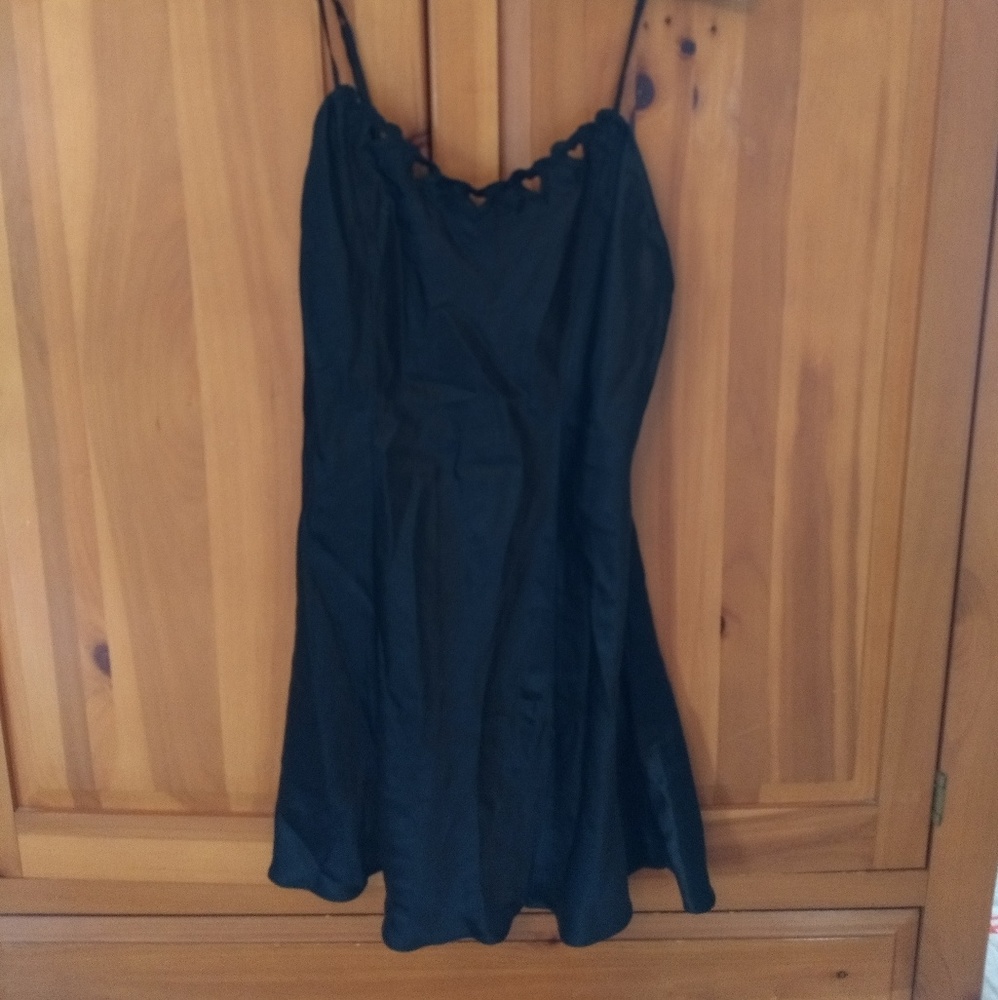 Victoria Secret Black 100% Silk